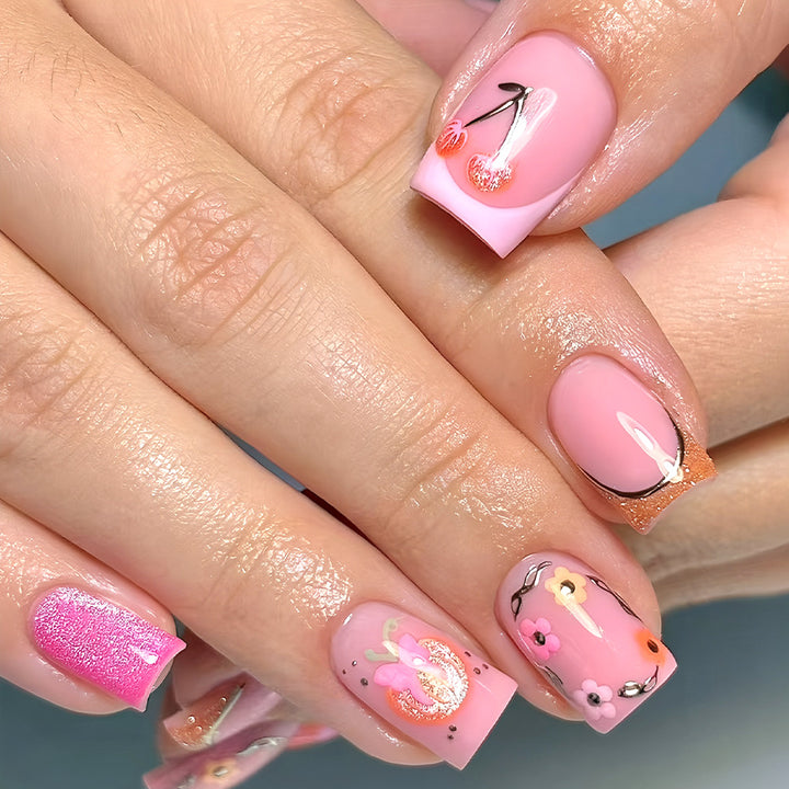 Creative Floral Nail Art Design Kalsten
