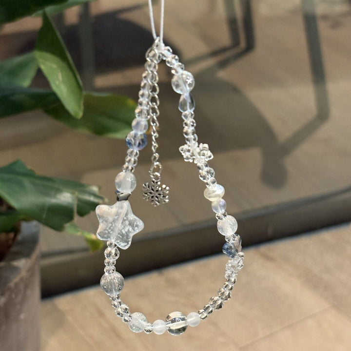 Decorative Crystal Beaded Phone Strap Kalsten