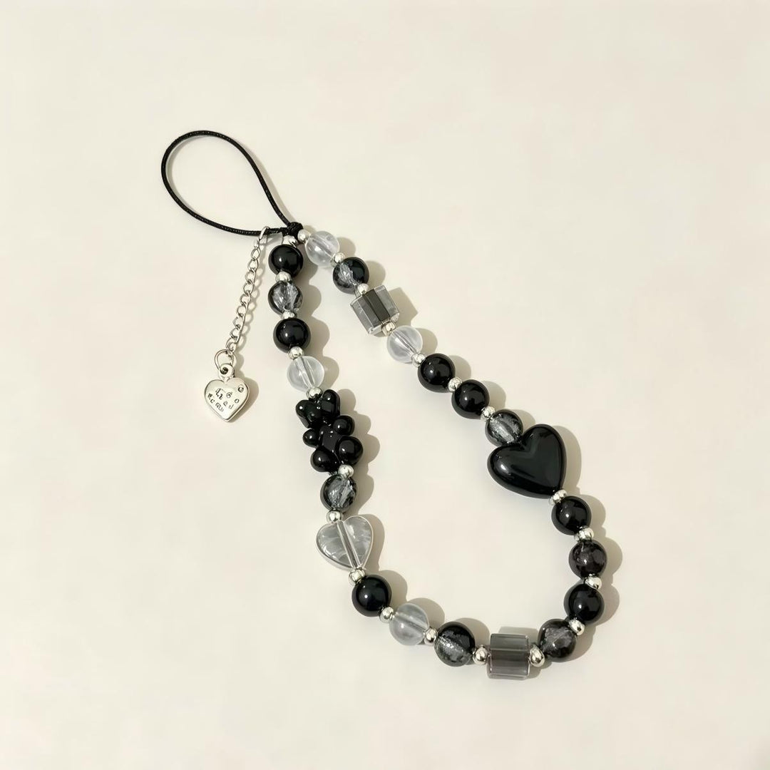Heart-Themed Beaded Necklace Kalsten