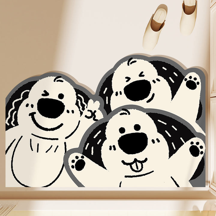 Cute Cartoon Bunny Decorative Doormat Kalsten