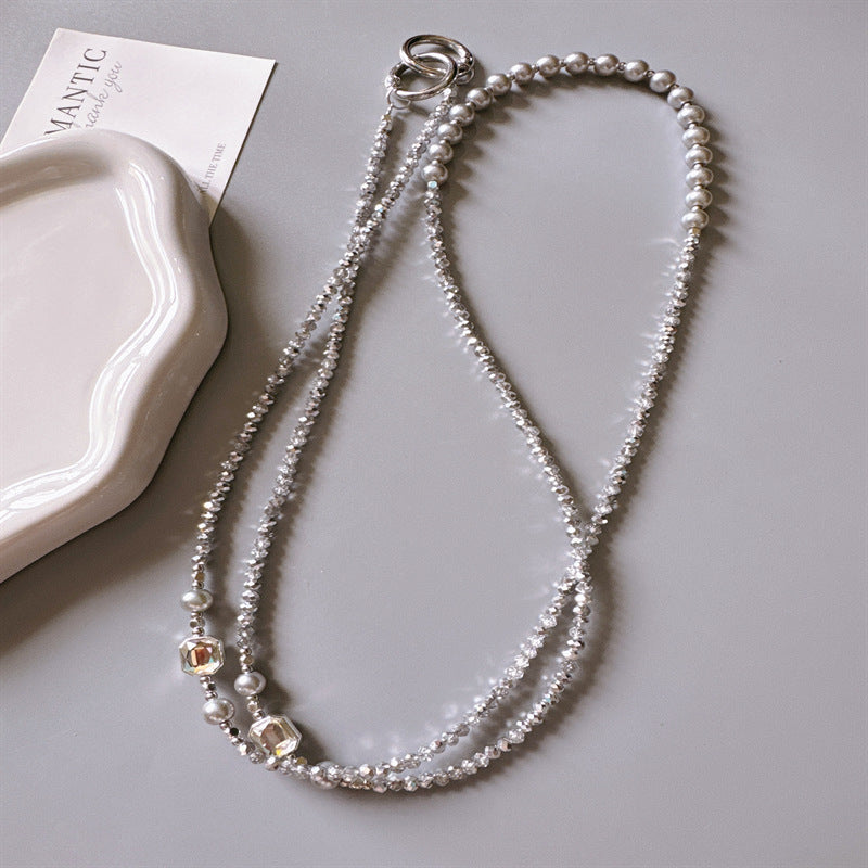 Elegant Beaded Statement Necklace Kalsten