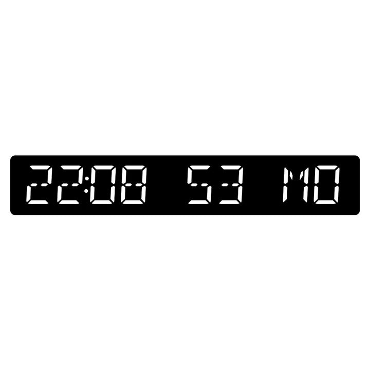 Digital wall clock with large LED display Kalsten