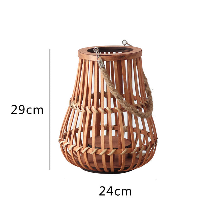 Stylish lantern with hemp handle Kalsten