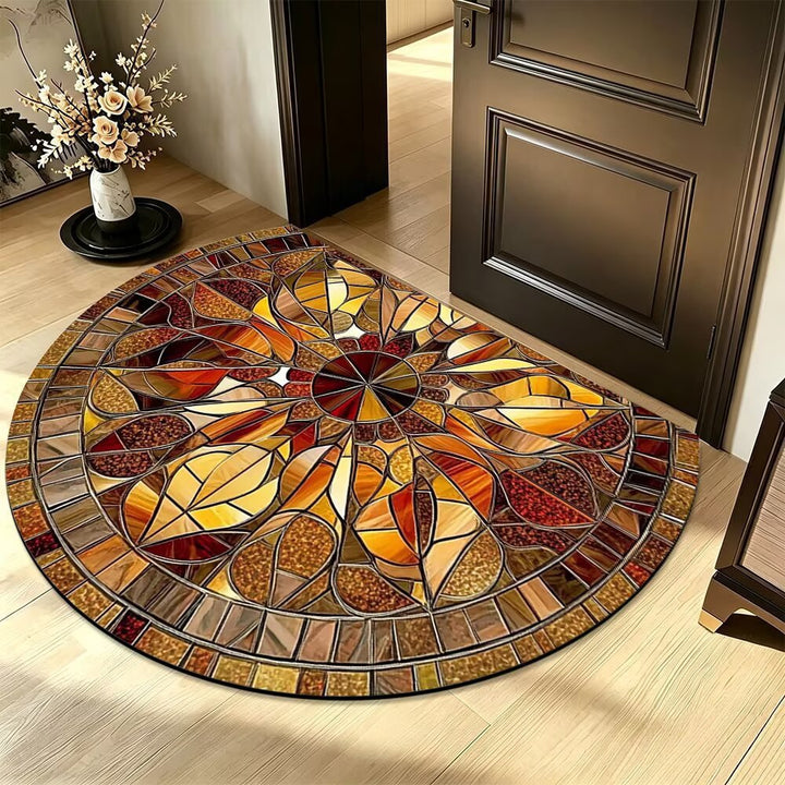 Artistic Mosaic Round Rug