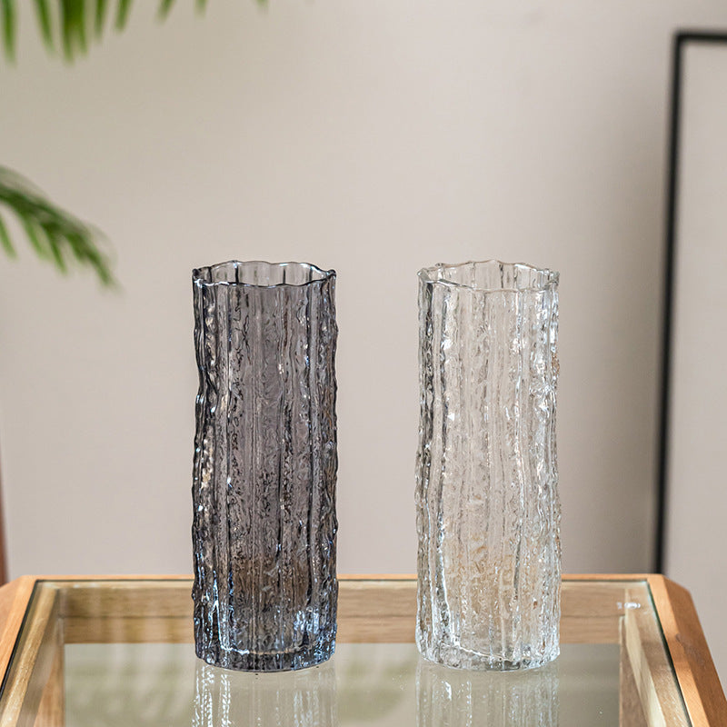 Artful Glass Vase in Modern Design Kalsten