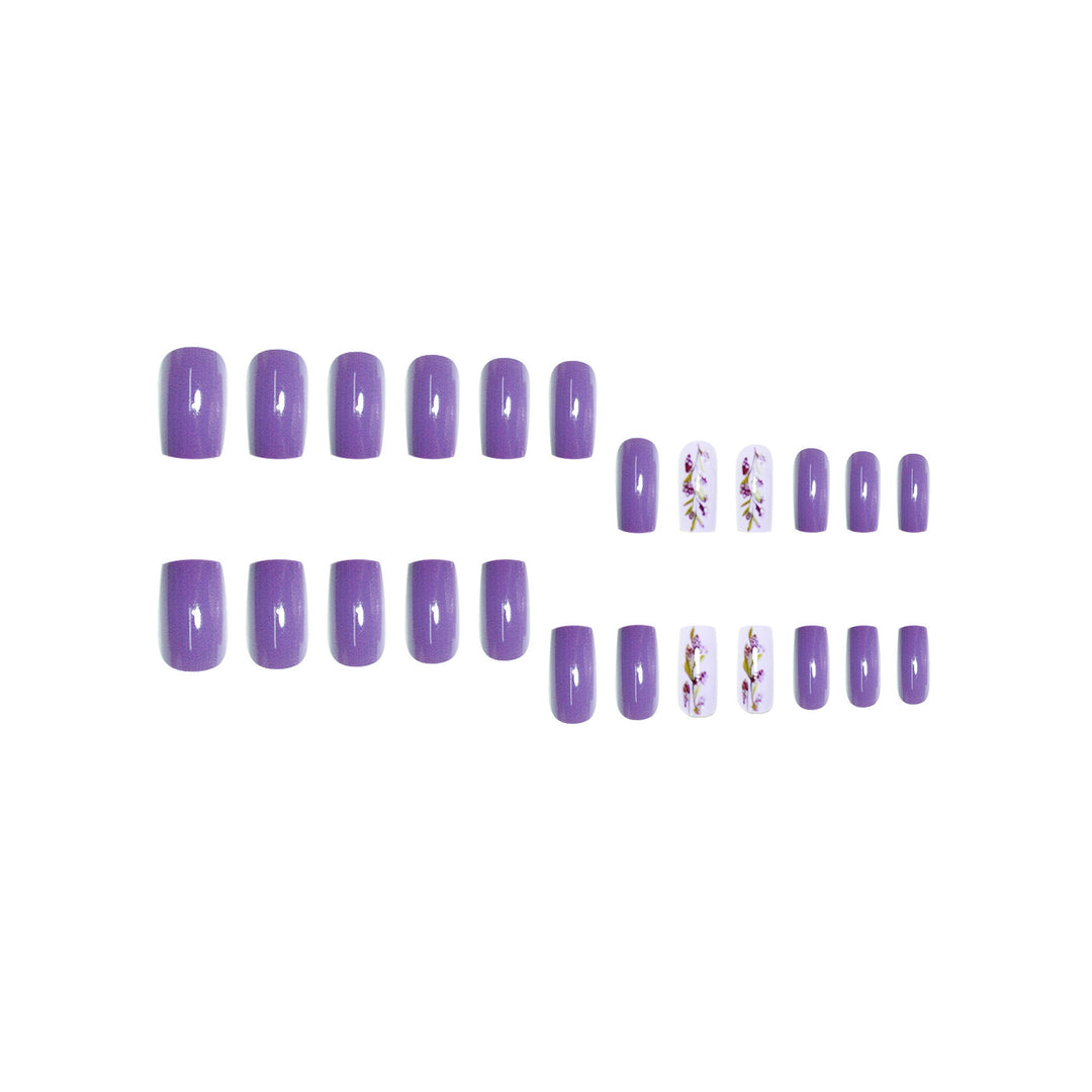 Floral Accent Nail Art Extensions Kalsten