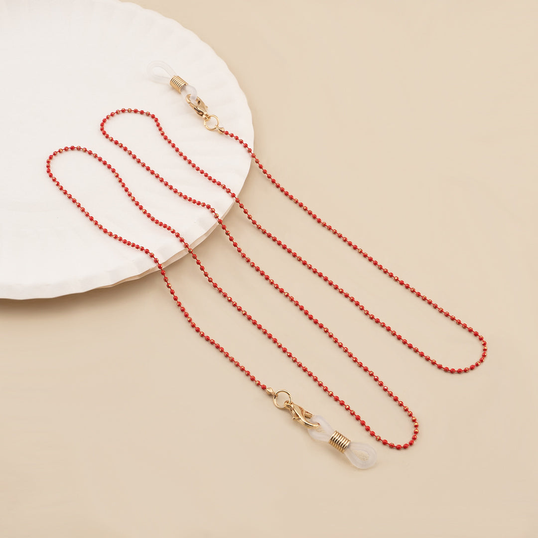 Elegant Beaded Eyewear Chain Kalsten