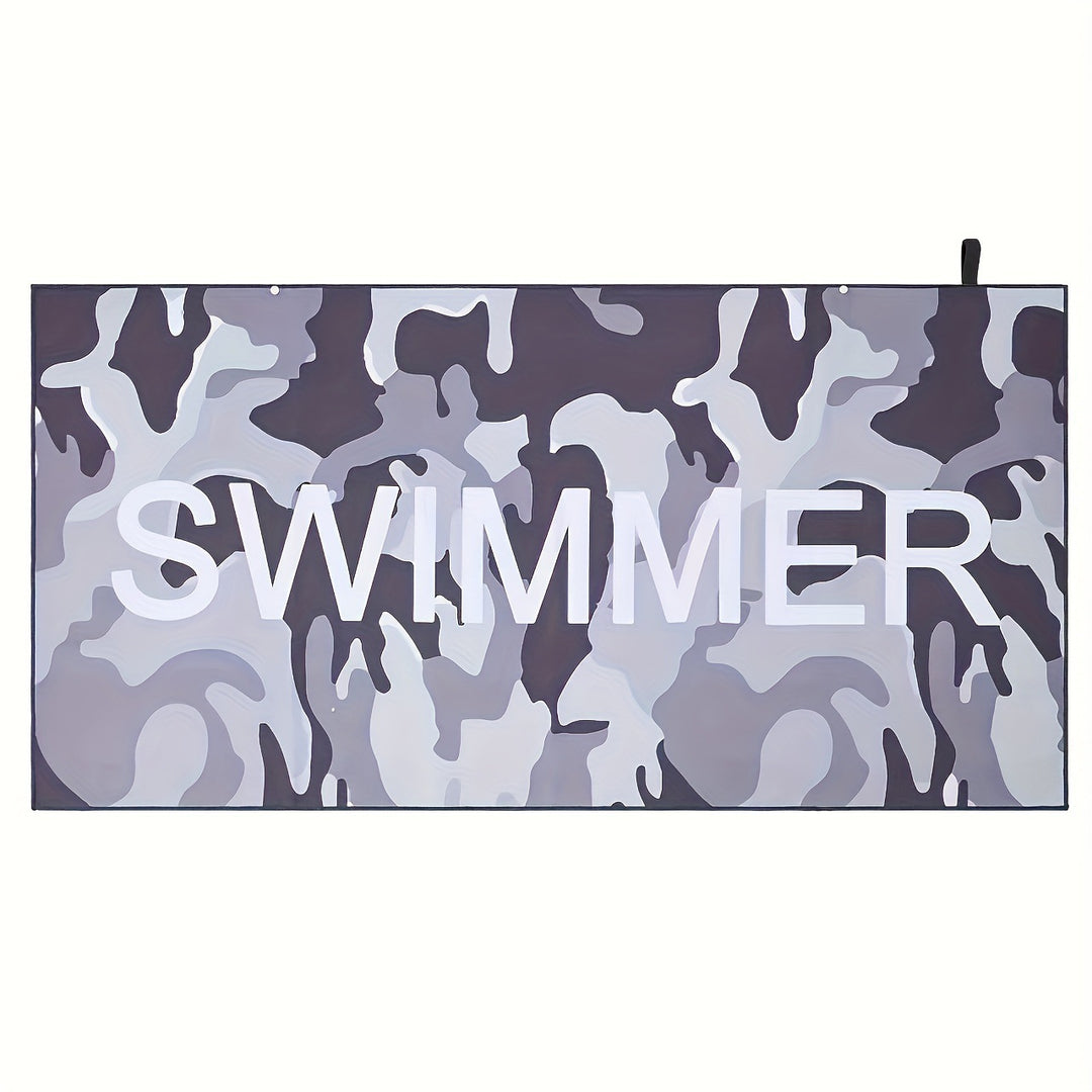 Women's beach blanket with colorful surf design Kalsten