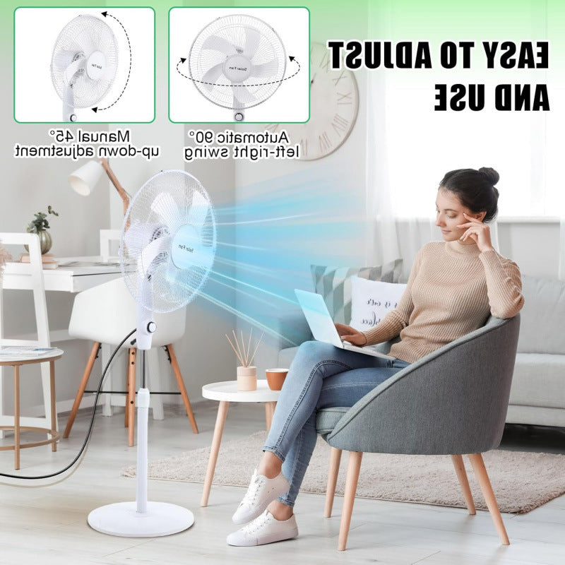 Unisex Solar-powered Stand Fan Kalsten