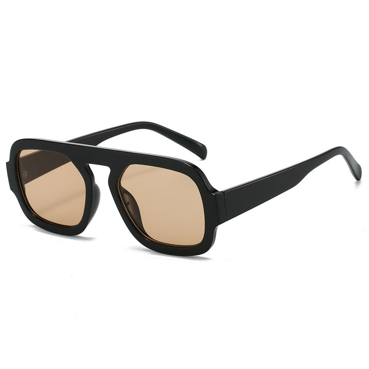 Oversized Geometric Lens Sunglasses Kalsten