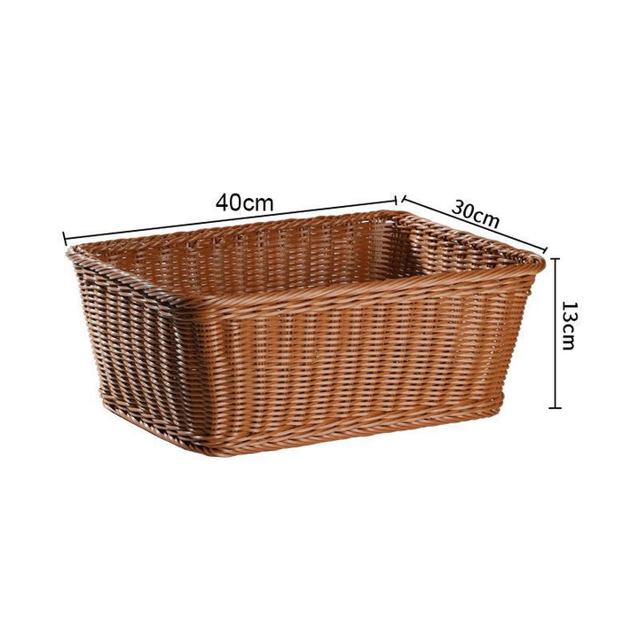 Large Rectangular Woven Storage Tray Kalsten