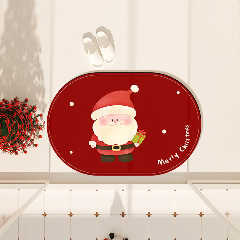Christmas-Themed Decorative Mat