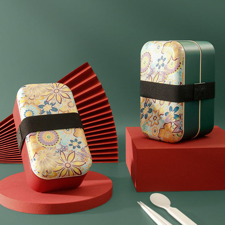 Eco-Friendly Dual-Layered Lunch Box