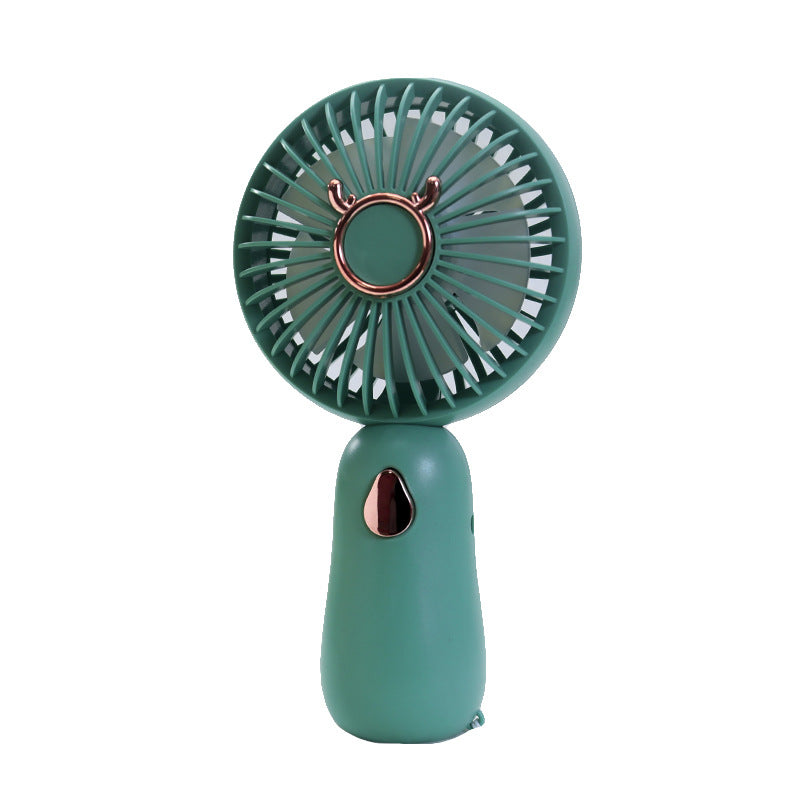 Women Portable Mini Hand Fan with Retractable Handle Kalsten