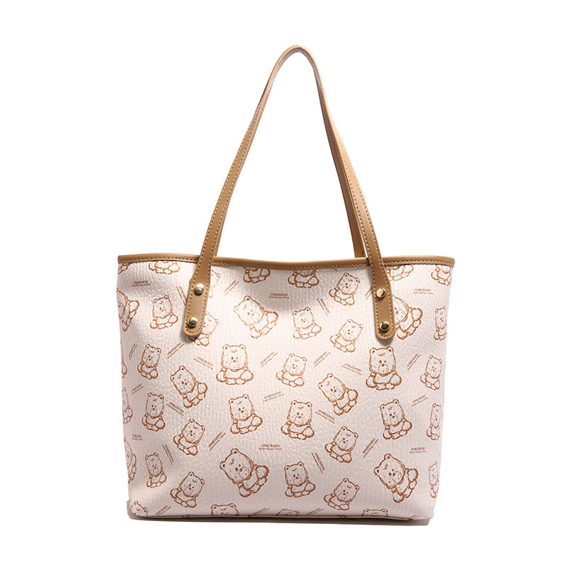 Playful Graphic Tote Bag Kalsten