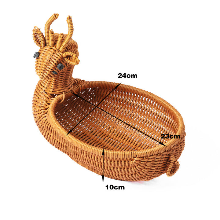Decorative Wicker Duck Kalsten