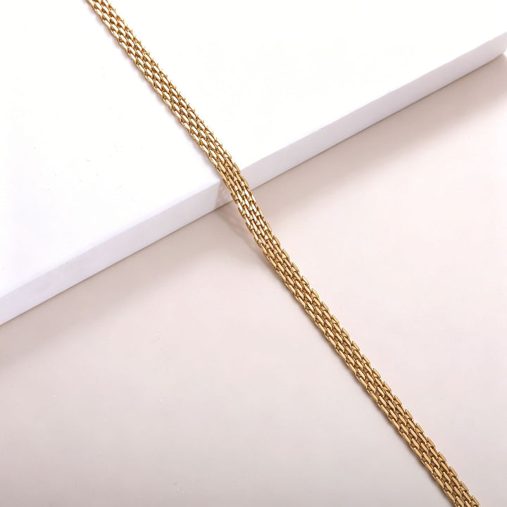 Luxe Interwoven Chain Necklace Kalsten