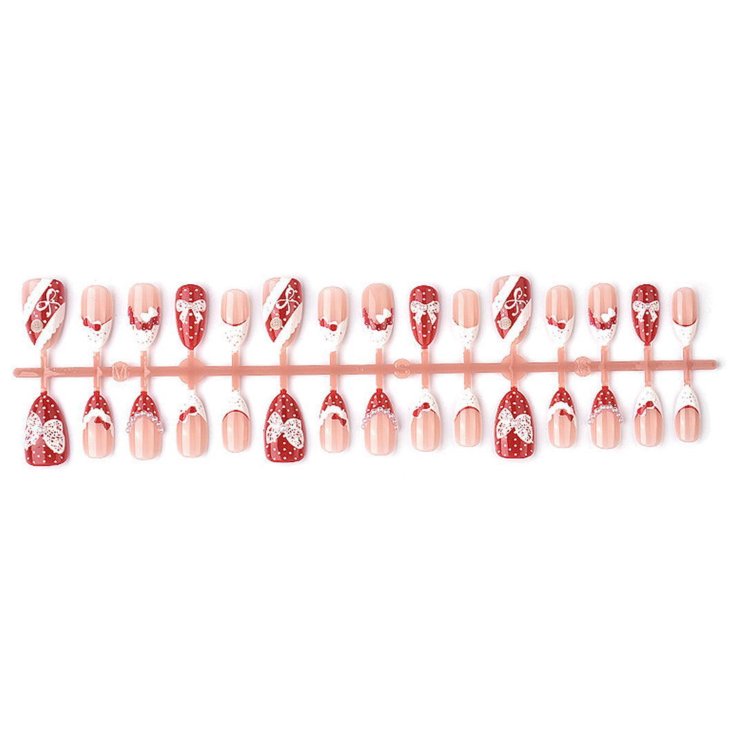Decorative Holiday-Themed Press-On Nail Set Kalsten