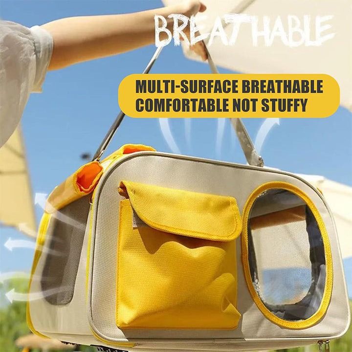Pet carrier bag with breathable compartments Kalsten