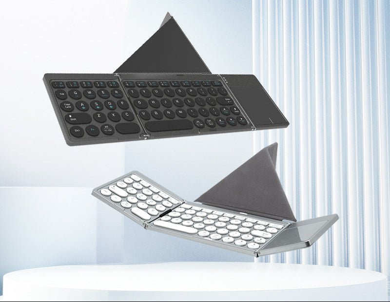 Ultra-Thin Bluetooth Folding Keyboard with Touchpad Kalsten