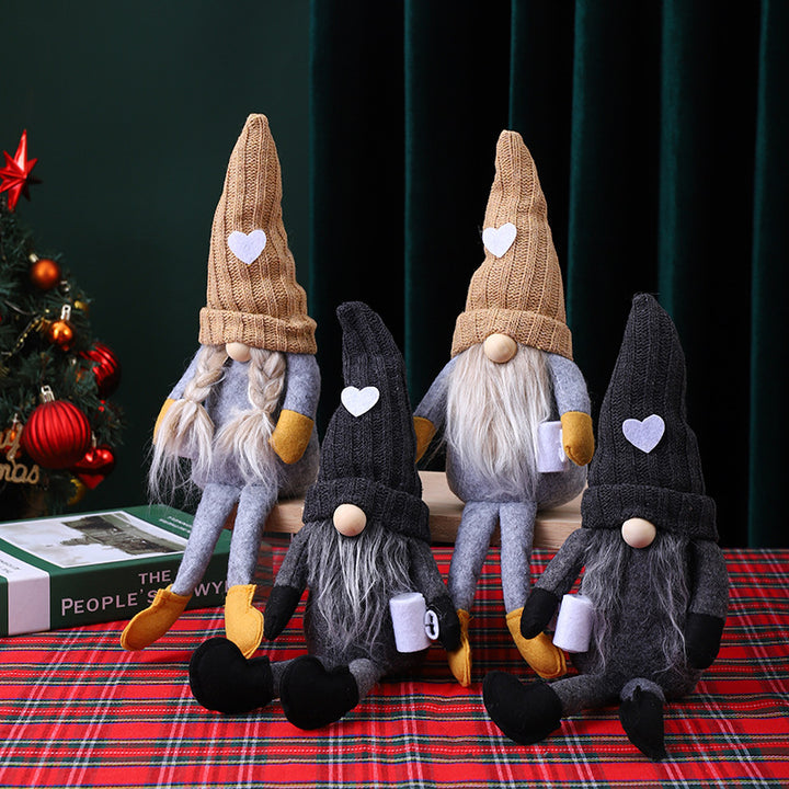 Decorative Christmas gnome figure Kalsten