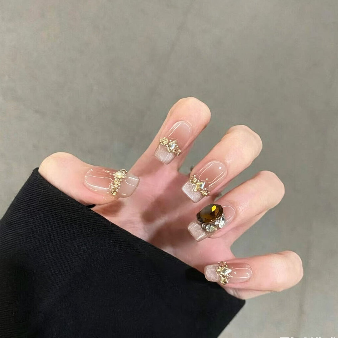 Glamorous Decorative Press-On Nails Kalsten