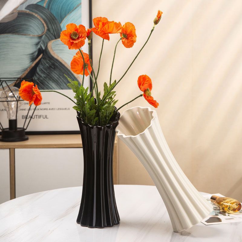 Modern Tall Ceramic Flower Vase