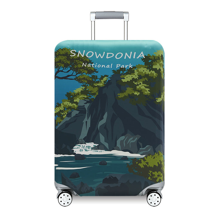Women's Travel Suitcase with Colorful Floral Design Kalsten