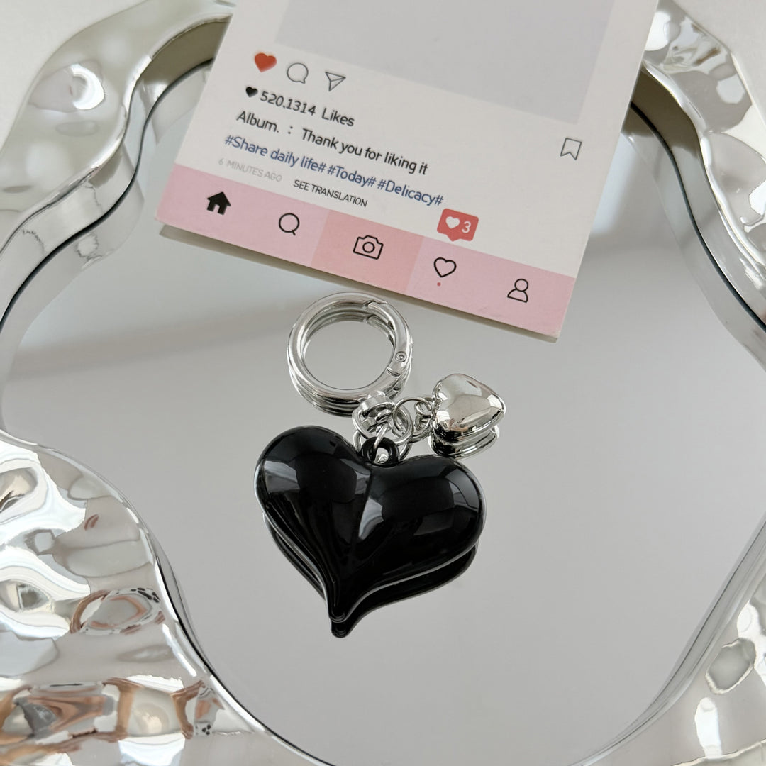 Heart-Shaped Pendant Keychain Kalsten