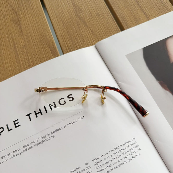 Modern Round Frame Eyeglasses Kalsten