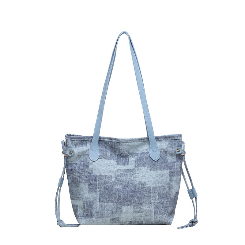 WoTextured Canvas Tote Bag Kalsten