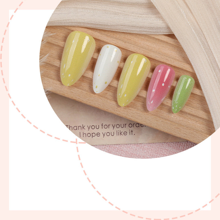Nail art set with glitter and creative designs Kalsten