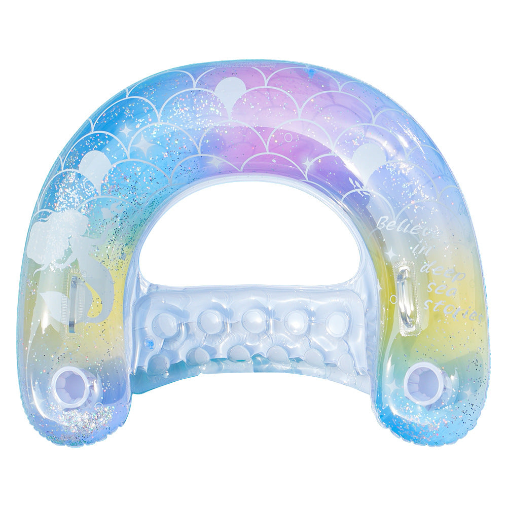 Women Inflatable Play Bathtub with Safety Net Kalsten