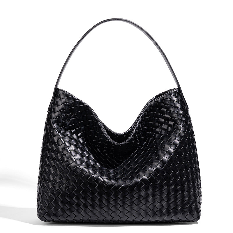 Contemporary Woven Hobo Bag Kalsten