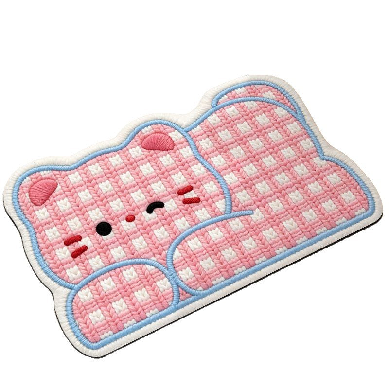 Cute Plush Bear Bath Mat Kalsten