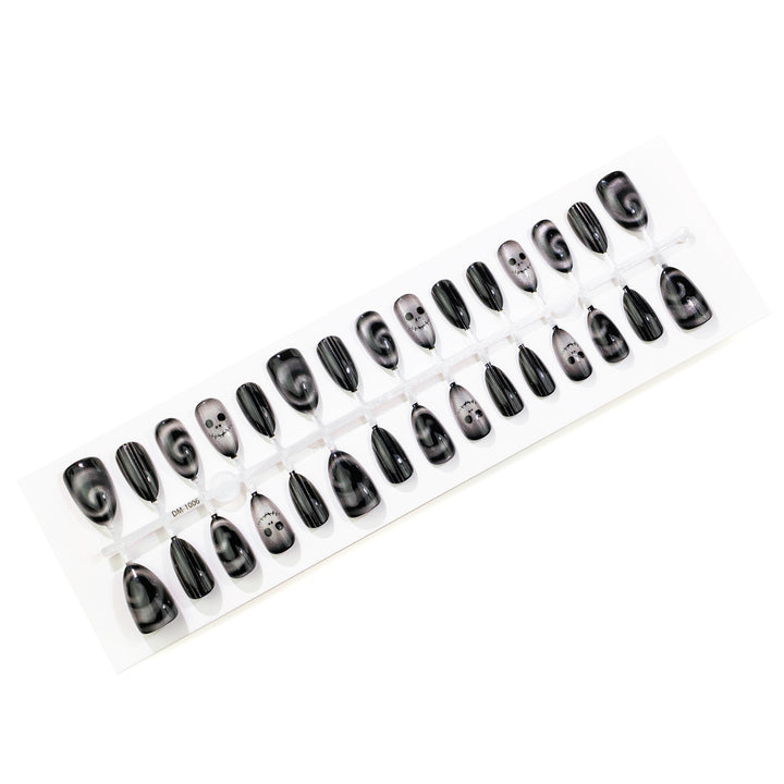 Creative Halloween-Themed Press-On Nail Art Set Kalsten