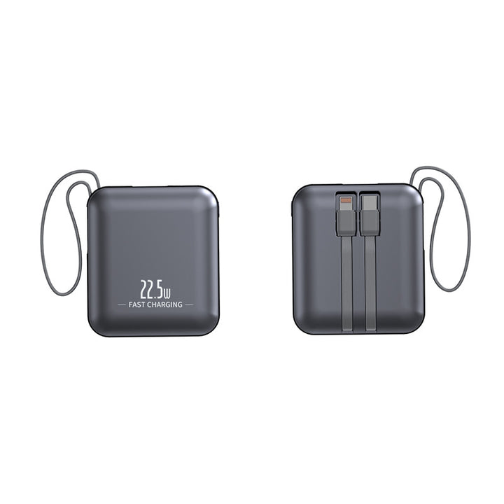 Compact fast charger with integrated cable management Kalsten