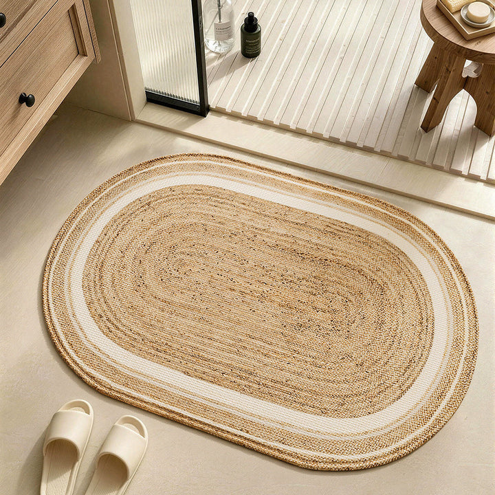Natural Fiber Bath Rug Kalsten