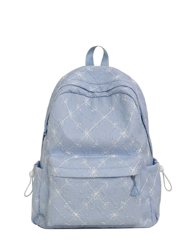 Backpack with Stylish Embossed Design and Multiple Compartments Kalsten