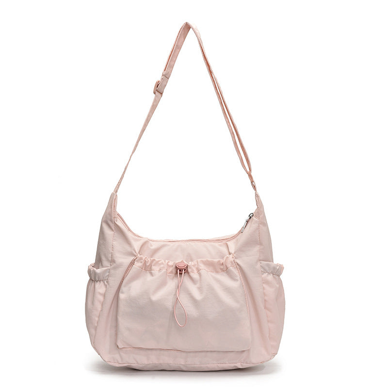 Minimalist Drawstring Hobo Bag