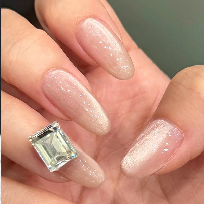 Iridescent Press-On Nail Set Kalsten
