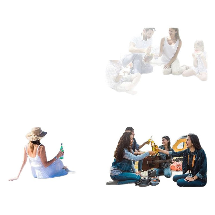 Picnic Blanket with Water-Resistant Backing Kalsten