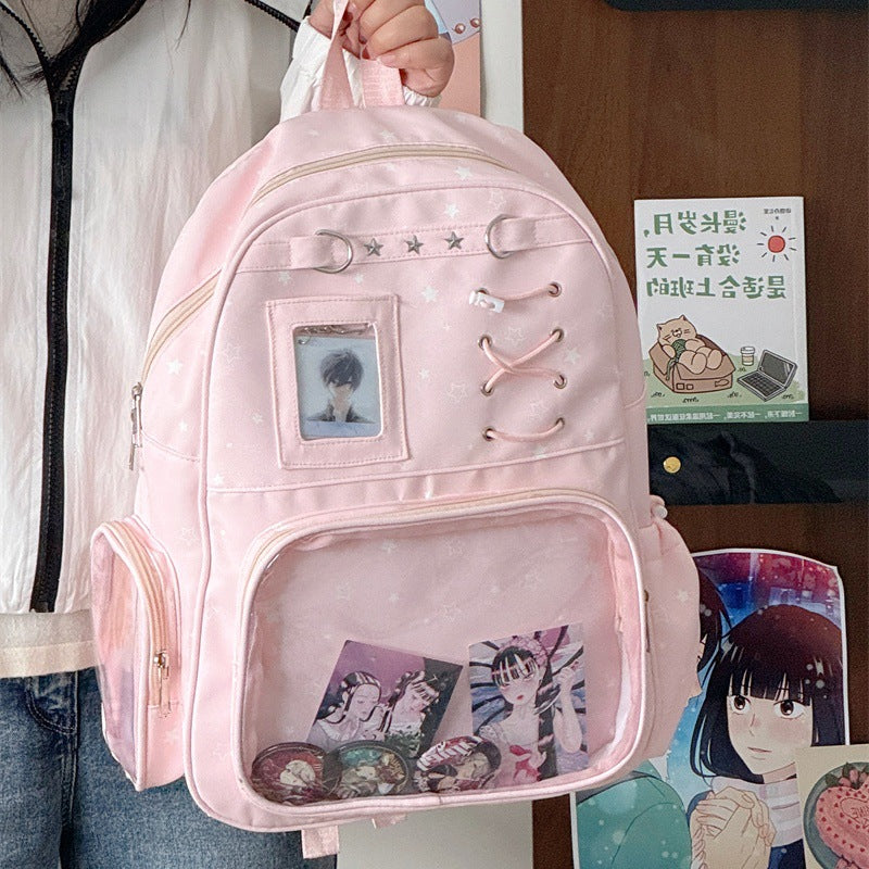 Decorative Character-Themed Backpack Kalsten