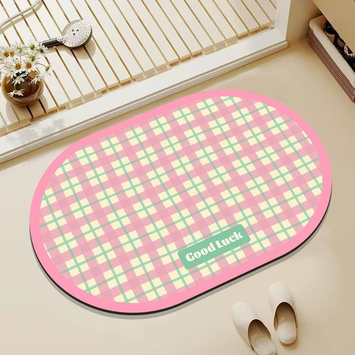 Decorative Shower Mat Kalsten