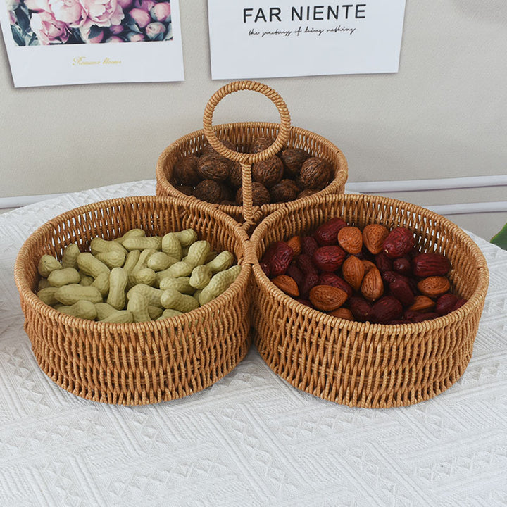 Multi-Functional Woven Storage Baskets Set Kalsten