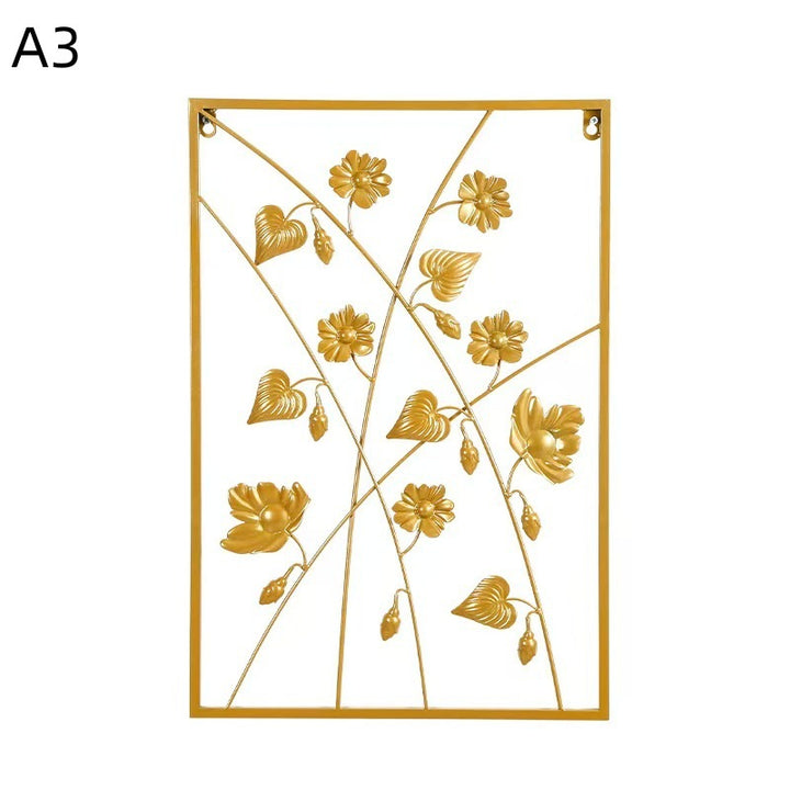 Floral Metal Wall Artwork Kalsten