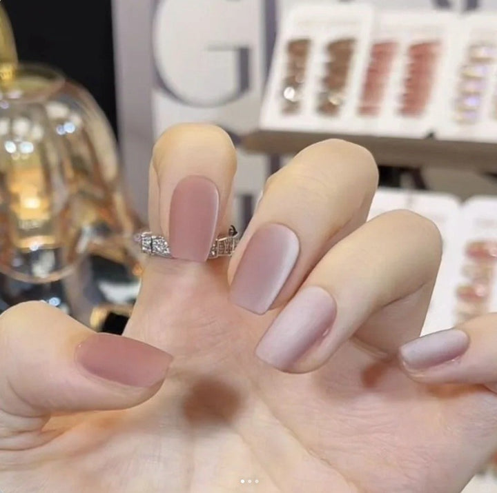DIY Natural Finish Press-On Nail Tips Kalsten