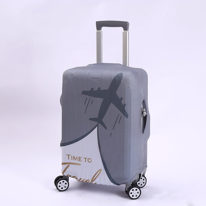 Unisex Suitcase with Creative World Travel Design Kalsten