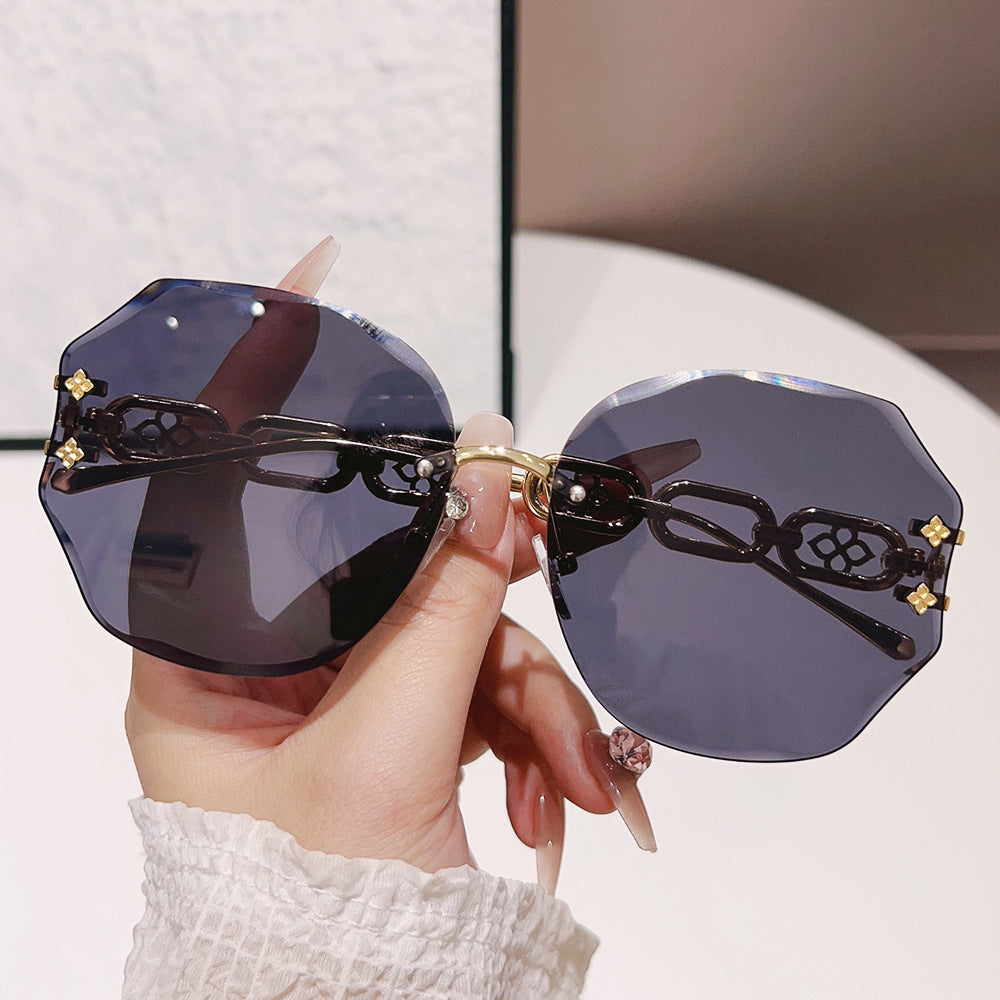 Elegant Oversized Octagonal Sunglasses Kalsten