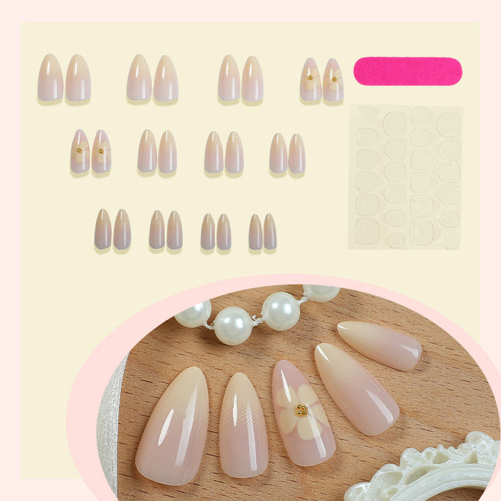 Floral Press-On Nail Kit Kalsten